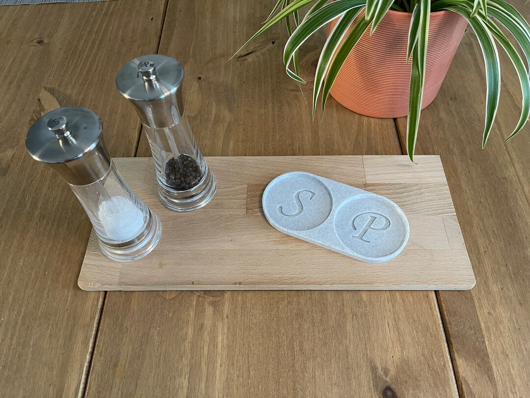 Salt & Pepper Mill Tray 3D Printed Grinder Etsy