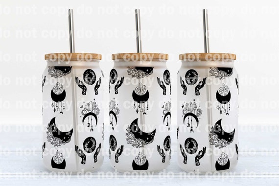 Mystical Moon 16oz Cup Wrap Decal Only