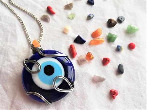 Nazar Crystal Evil Eye Necklace Nazar Crystal Evil Eye Necklace