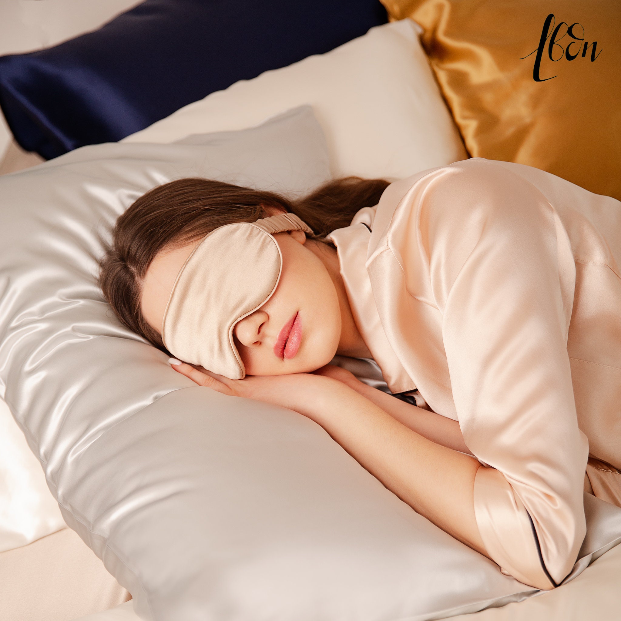 Taie d'oreiller en Soie Hypoallergénique