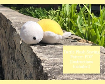 Naaipatroon schattige pluche schildpad (pdf)