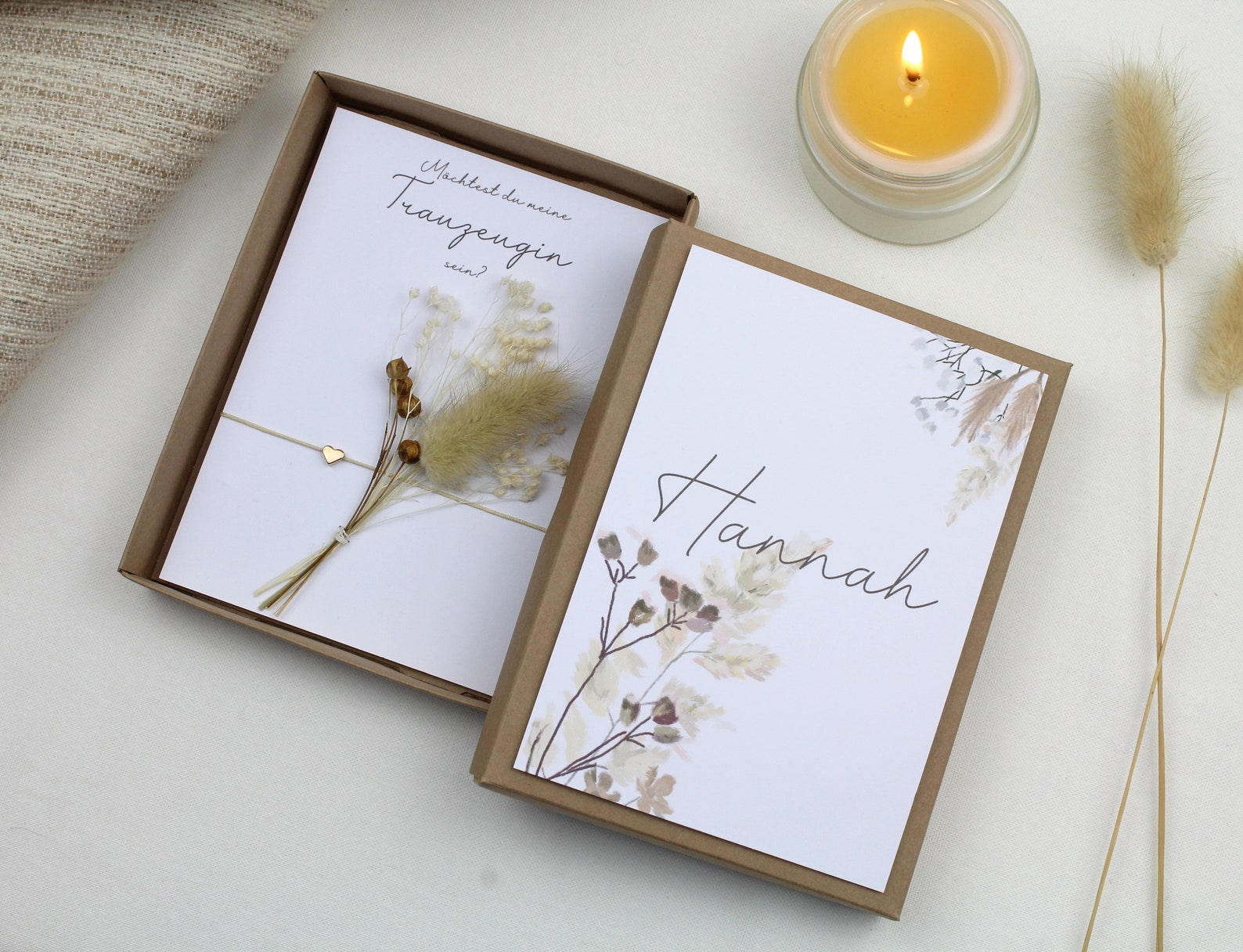 Herz-Kettchen in Geschenkbox