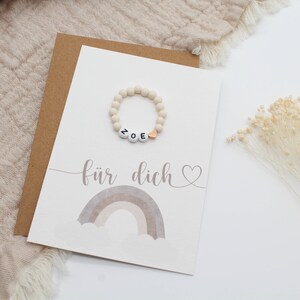 Armband kaart geboorte kind baby hart naam persoonlijk cadeau gepersonaliseerde moeder cadeau meisje jongen geboorte armband