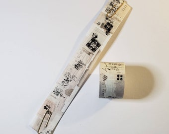 Plus Minus: Fragments Washi Tape Sample