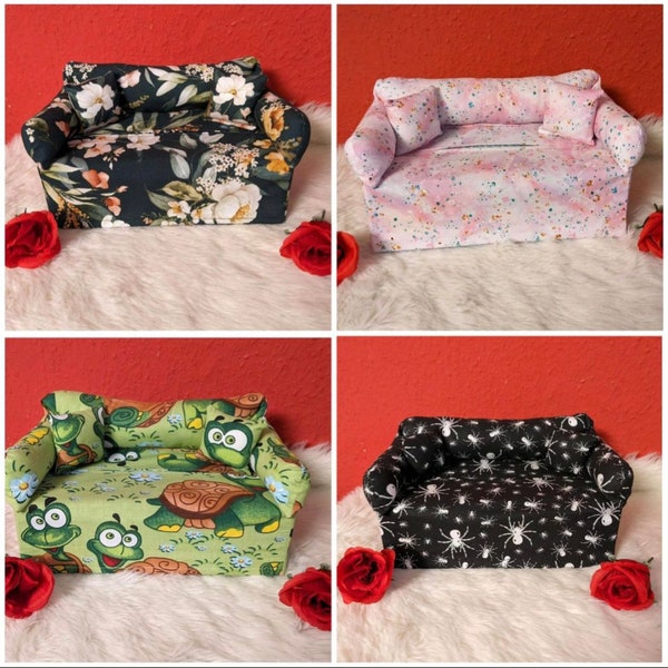 Handkerchief Sofa/Box Cover with Cushion