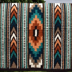 Western Sadelfilt Ranch Sadelpad Western Sadelpad Nyzeeländsk Ull Handgjord Hästridning Horsemanship Sadelmakeri Yucca Sadelpad Filtpad 34 X 42 bild 1