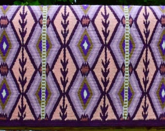 Rosa lavendelfärgad western sadelfilt ranchpad western sadelpad nyzeeländsk ull handgjord ridsadel yuccapad gratis gåva 34 x 42
