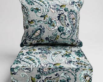Cuscini Rotondi per Sedie Papasan, Cuscino Imbottito per Sedia a Uovo, Cuscino per Sedia Altalena da Patio, Cuscini per Sedia Relax Pensili per