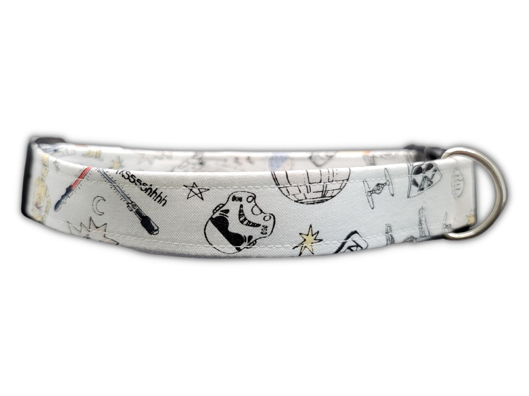 Star Wars Dog Collar, Darth Vader Dog Collar, Custom Dog Collar, Pew Pew Star Wars Dog Collar