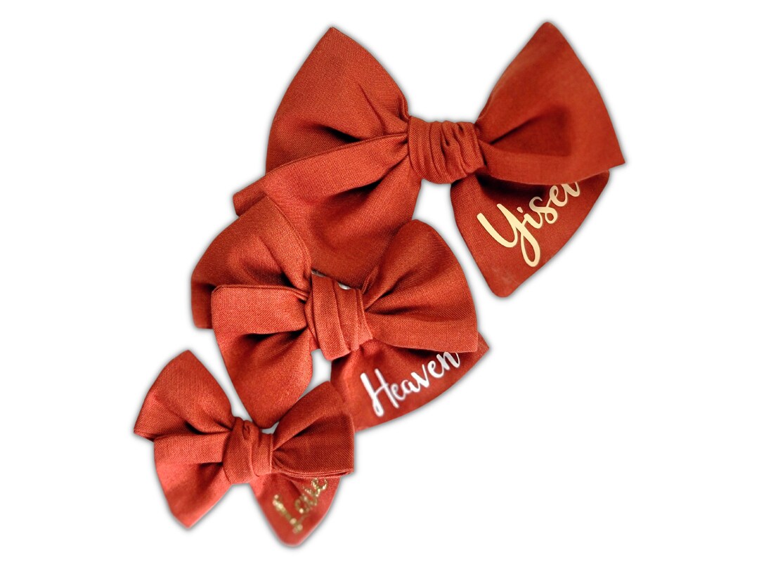 Personalized Bow, You Choose the Color, Baby Girl Bow, Custom Bow
