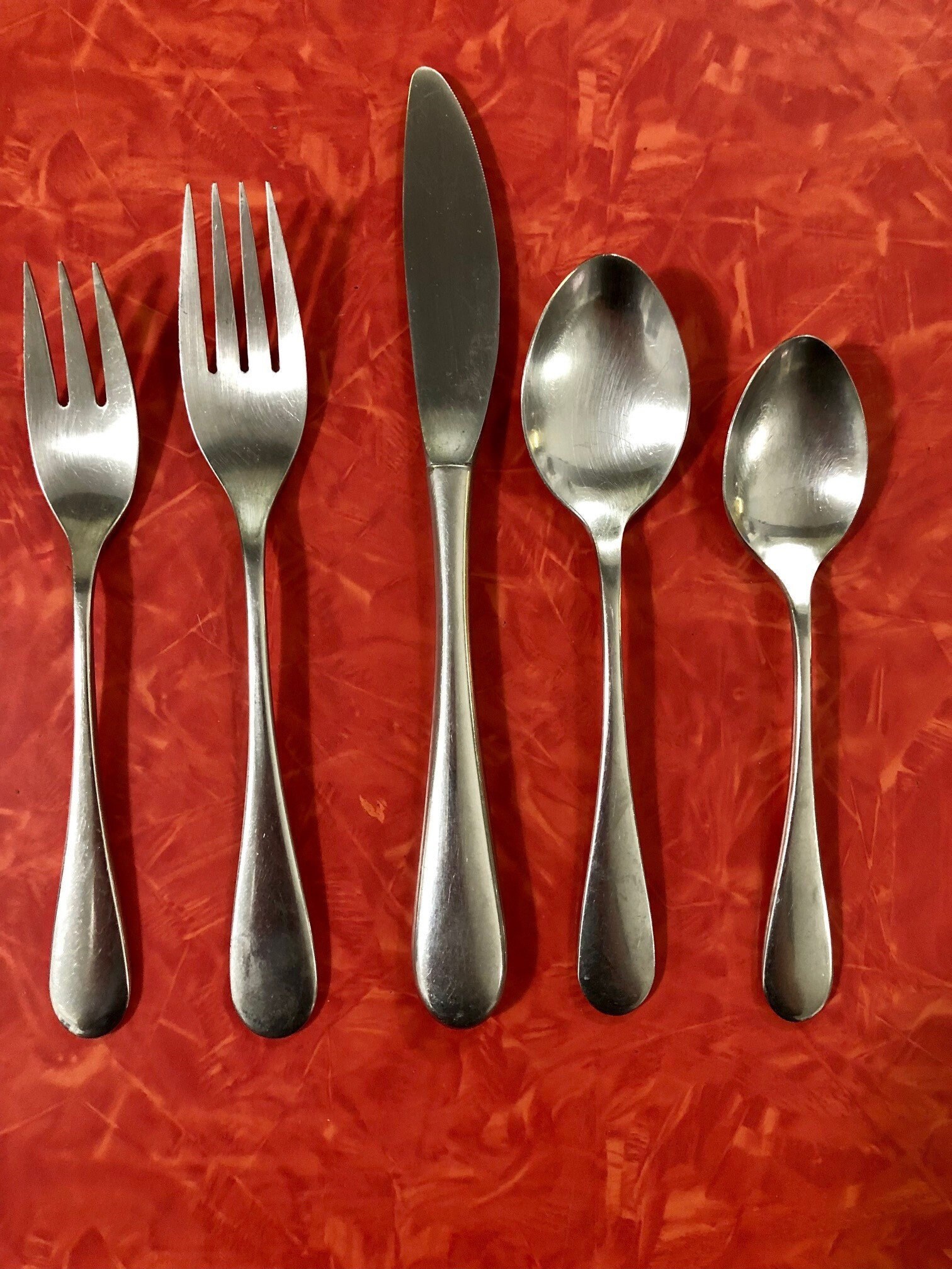 Flatware & Silverware Oneida Omni Heirloom Cube Collection Circa 19801988 Kitchen & Dining etna