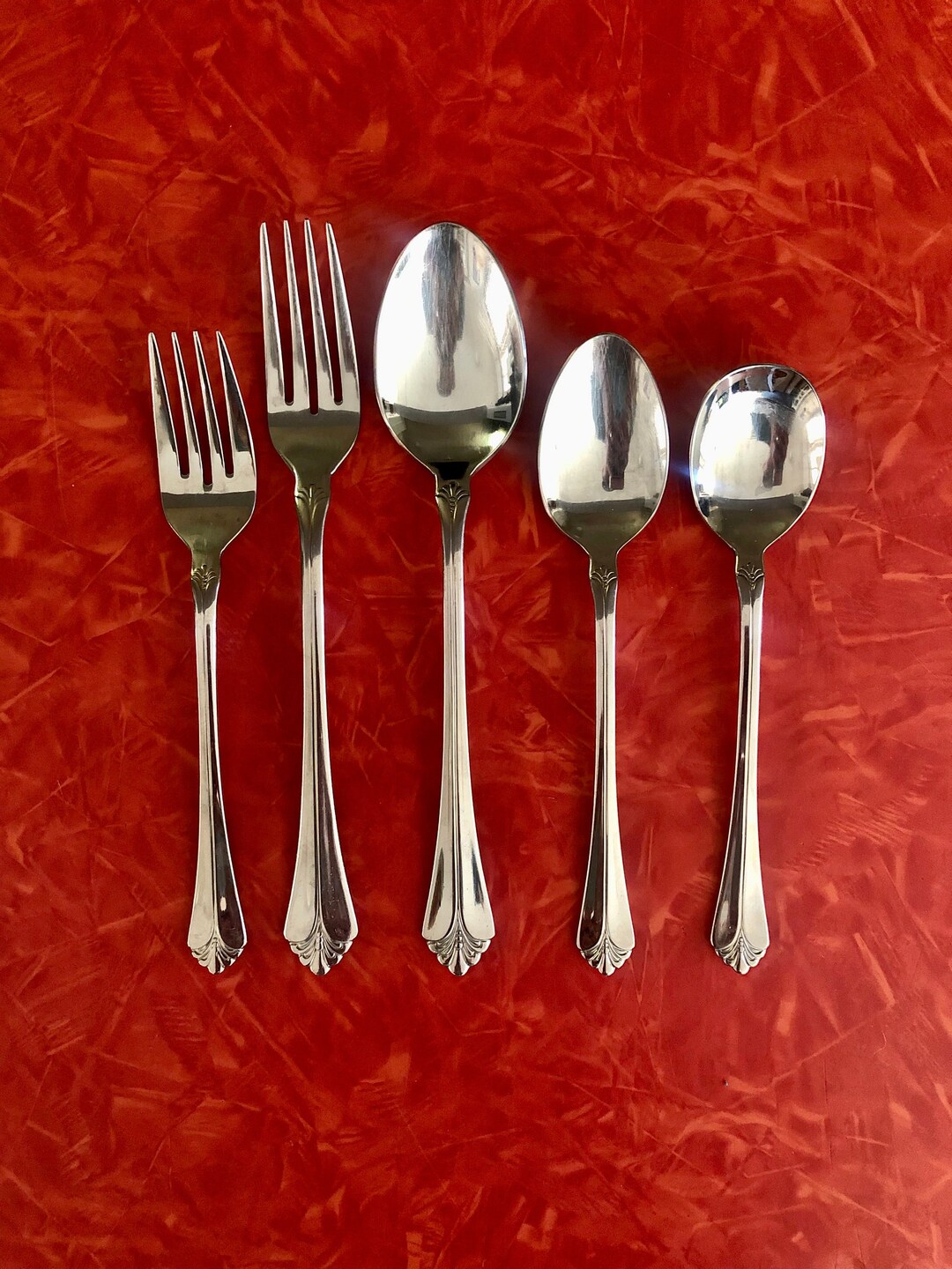Towle BOSTON ANTIQUE KOREA Salad Fork 6 3/8 18/8 Stainless Flatware