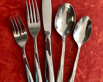 Twin Star Community (Circa 1959 ) Oneida Flatware