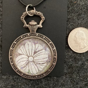 Hand Painted Watch Fob Pendant