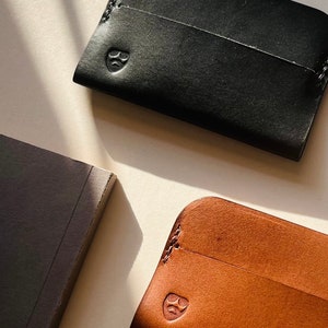 Portefeuille en cuir minimaliste pour homme N•7