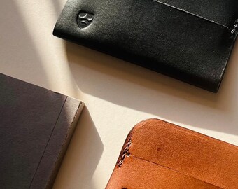 Cartera minimalista de piel para hombre N•7