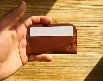 Cartera minimalista de piel para hombre N•7