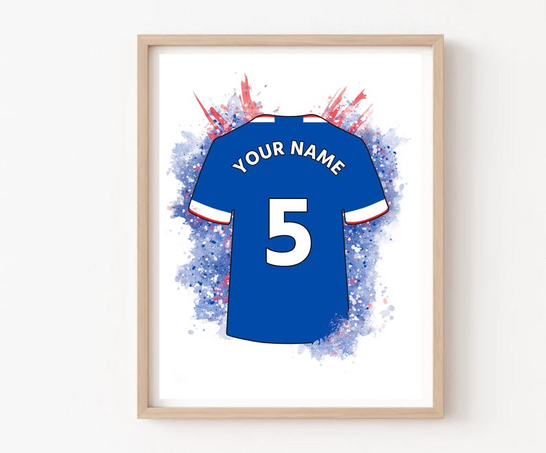 Rangers FC. Personalised Poster

Football Fan Christmas Gift / Birthday Gift 

A5 A4 A3 Print

Free delivery