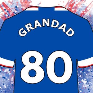 Rangers FC. Personalised Poster

Football Fan Christmas Gift / Birthday Gift 

A5 A4 A3 Print

Free delivery