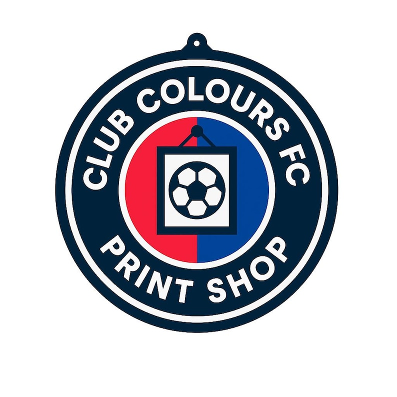 Personalised Glasgow Rangers Football Shirt Print | Birthday Gift for Dad | Kids Wall Art Poster 画像 10