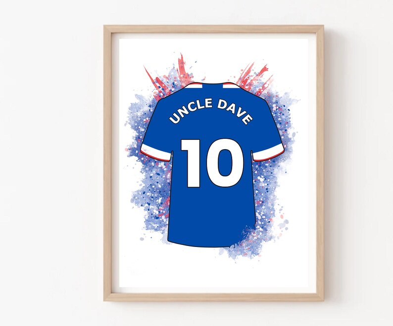 Rangers FC. Personalised Poster

Football Fan Christmas Gift / Birthday Gift 

A5 A4 A3 Print

Free delivery