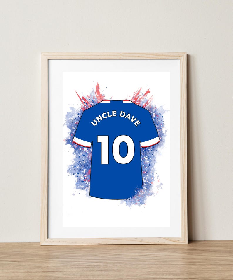 Rangers FC. Personalised Poster

Football Fan Christmas Gift / Birthday Gift 

A5 A4 A3 Print

Free delivery