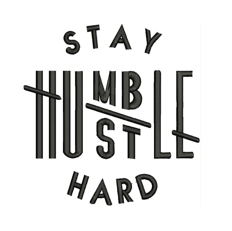 Stay Humble Hustle Hard Hat Patch, Cap Patches, Hat With Patches, Hat  Patches, Cap Patch for Women, Custom Cap Patches, Trucker Hat Patches 