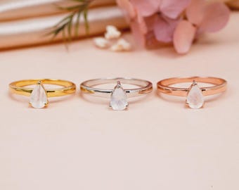 Natural Rainbow Moonstone ring, Vine ring, Promise ring, moonstone jewelry, Moonstone rings, Sterling silver moonstone, Moon stone ring,