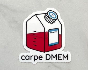 Carpe DMEM Sticker