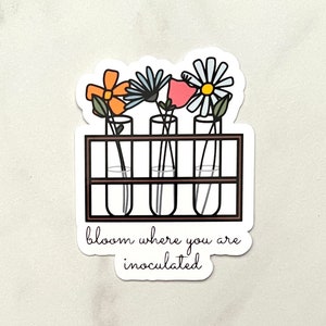 Flower Culture Sticker