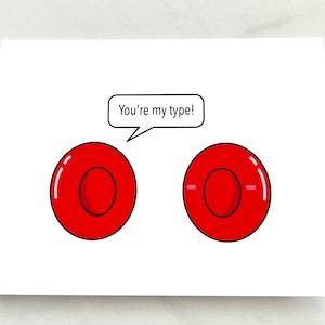 Blood Type Card
