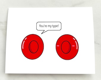 Blood Type Card