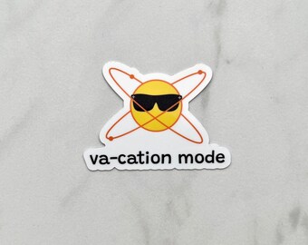 Va-cation Mode Sticker