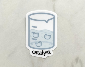 Catalyst Cat Sticker