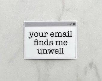 Email Response Sticker
