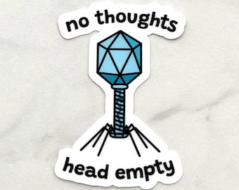 Bacteriophage Sticker
