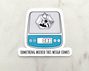 Spooky Scale Sticker