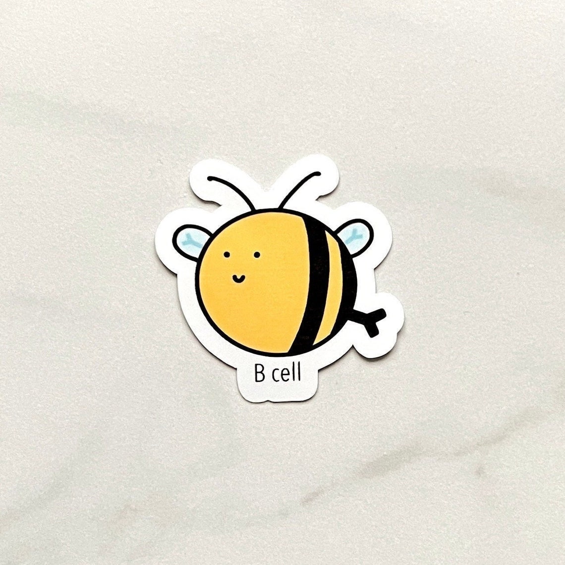 B Cell Sticker - Etsy