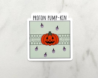 Proton Pumpkin Sticker