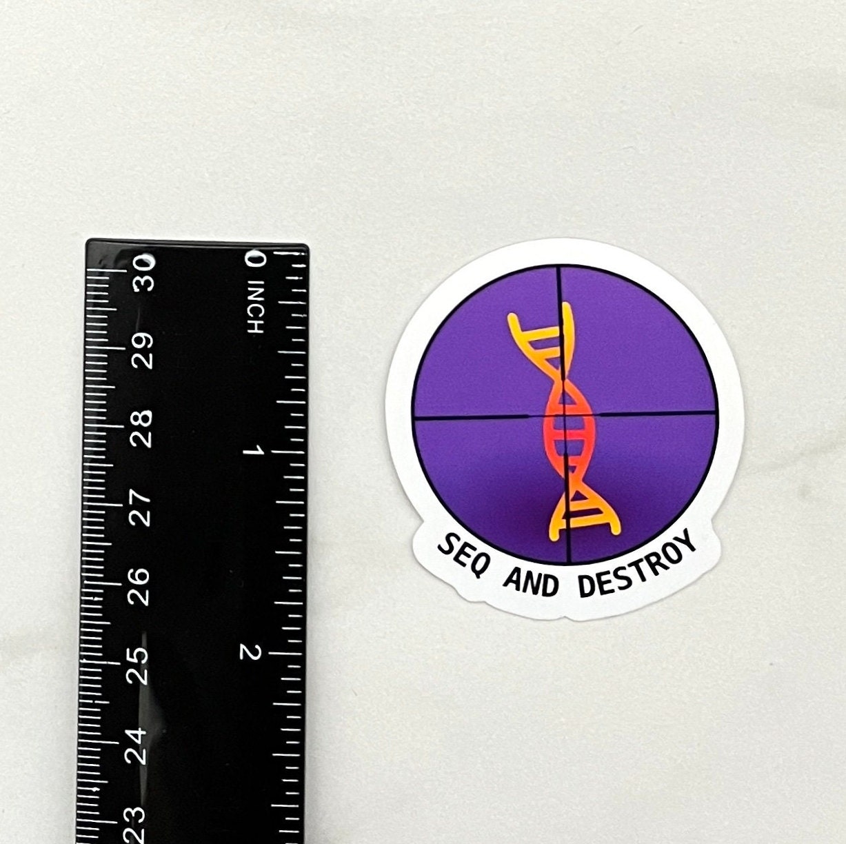 DNA Sequencing Sticker - Etsy