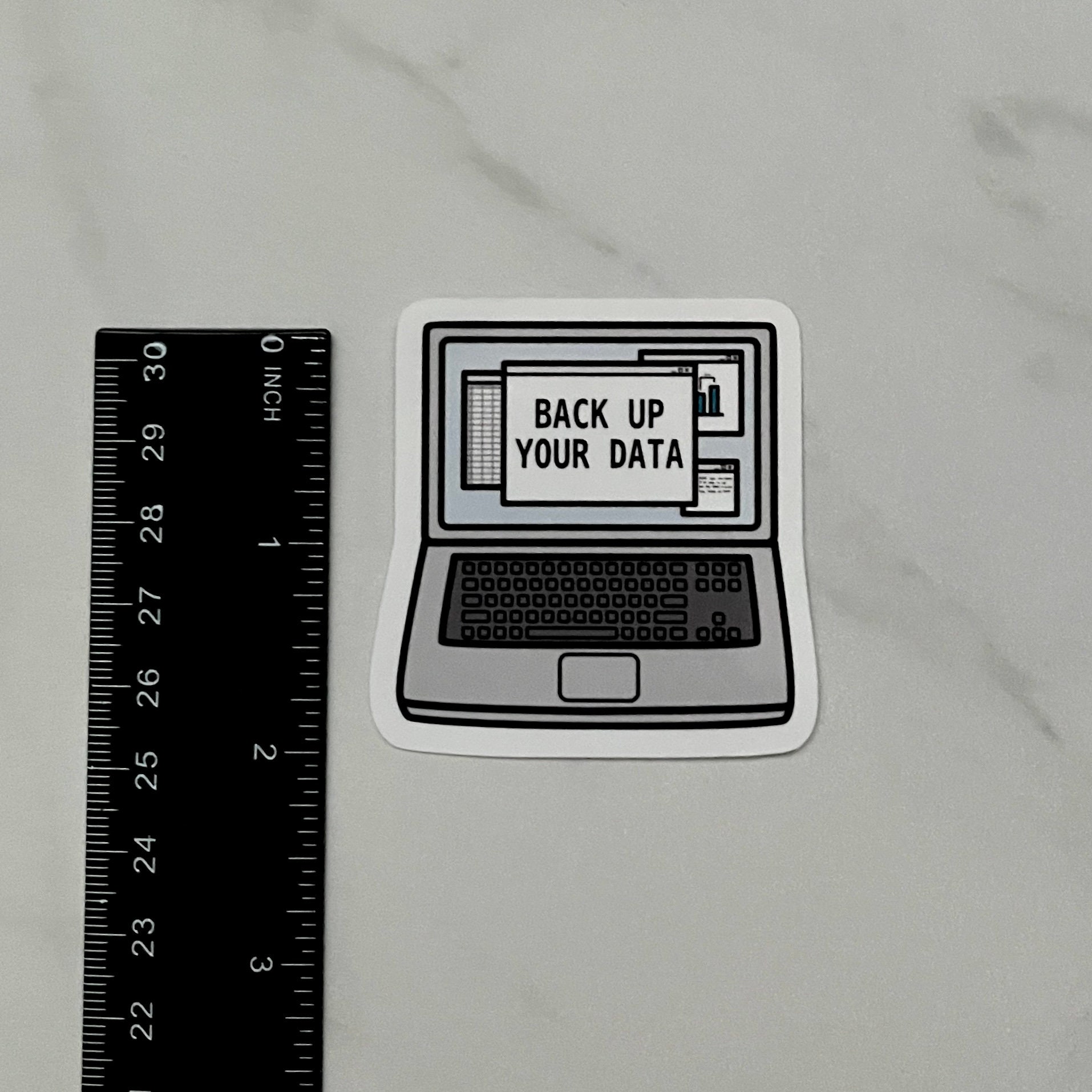 Backup Process Sticker Data Backup Sticker - Etsy