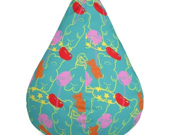 Candy Bean Bag Chair Cover