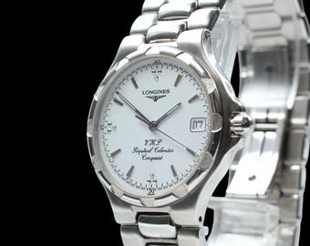 Reloj Longines Conquest para hombre auténtico de segunda mano