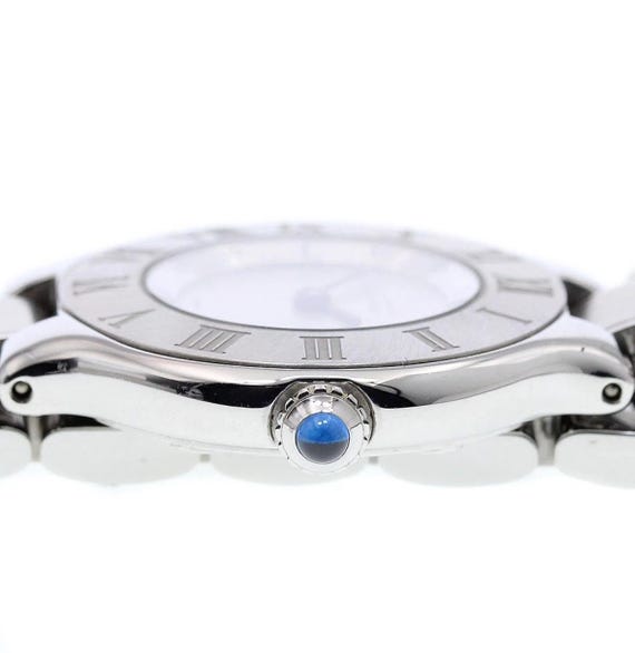 Cartier Vintage Must De Silver 21 Womens Watch Authentic Pre  display picture 1
