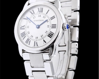 Vintage Cartier ronde womens watch pre owned authentic