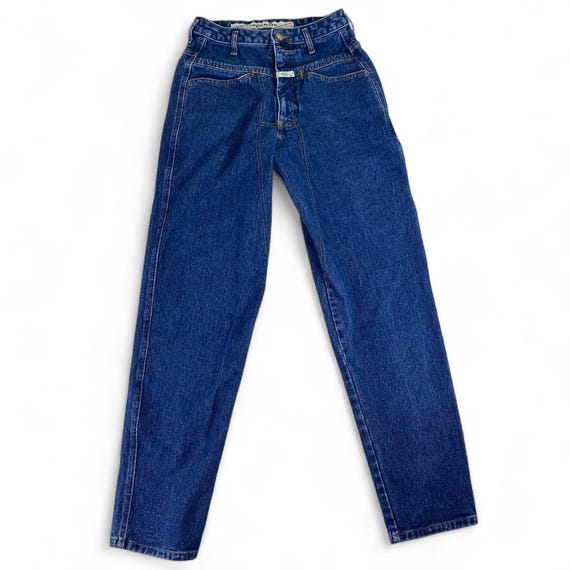 Vintage 80s Marithe Francois Girbaud Jeans 5/6 Women's Blue