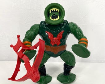 Masters of the Universe Leech | Action Figure | Complete With Crossbow | Evil Horde | Vintage 1984 | He-Man | MOTU