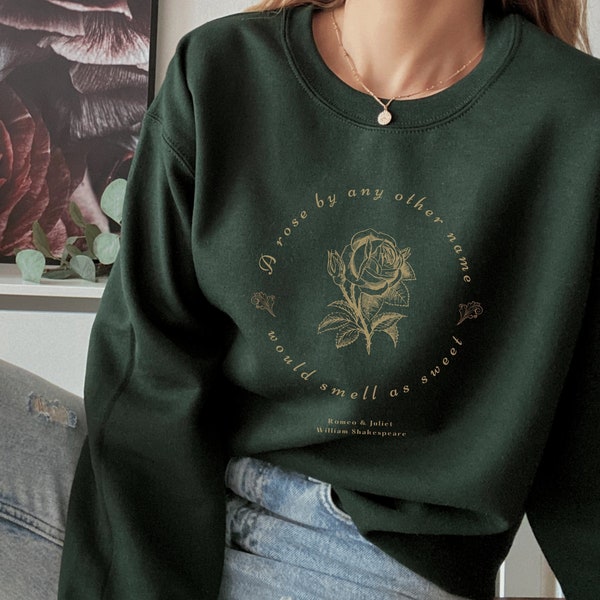 Shakespeare Quote Dark Academia Clothing Bookish Sweatshirt Books Sweatshirt Reading Sweatshirt Librarian Sweatshirt Book Lover Sweater