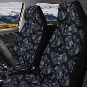 Black Bats Goth Car Seat Cover Witchy Windshield Sunshade Dark Academia Steering Wheel Cover Whimsigoth Car Accessories Bat Sunshade