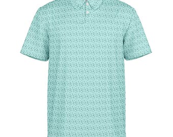 Mens Golf Polo Shirt Pickleball Shirt Fathers Day Golf Lover Gift Performance Polo Shirt Dad Birthday Gifts Cannabis Golf Shirt Beer Shirt